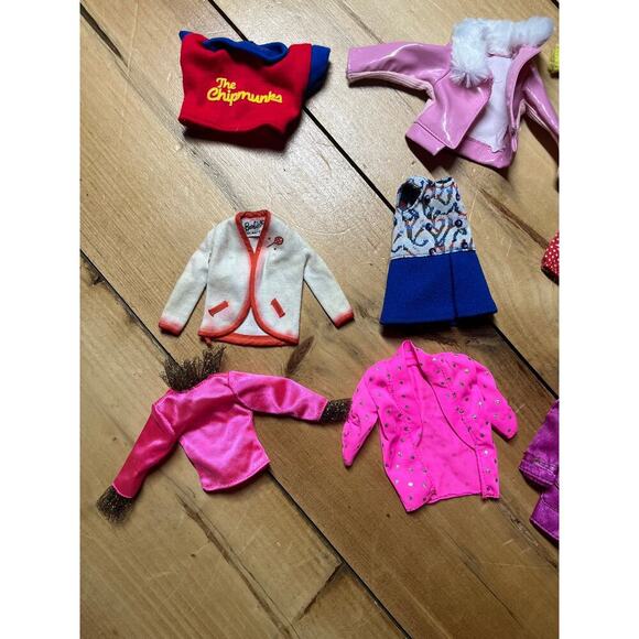 Lot of 9 Vintage Barbie Doll Clothing. Jackets, sweaters, etc. - Picture 2 of 6